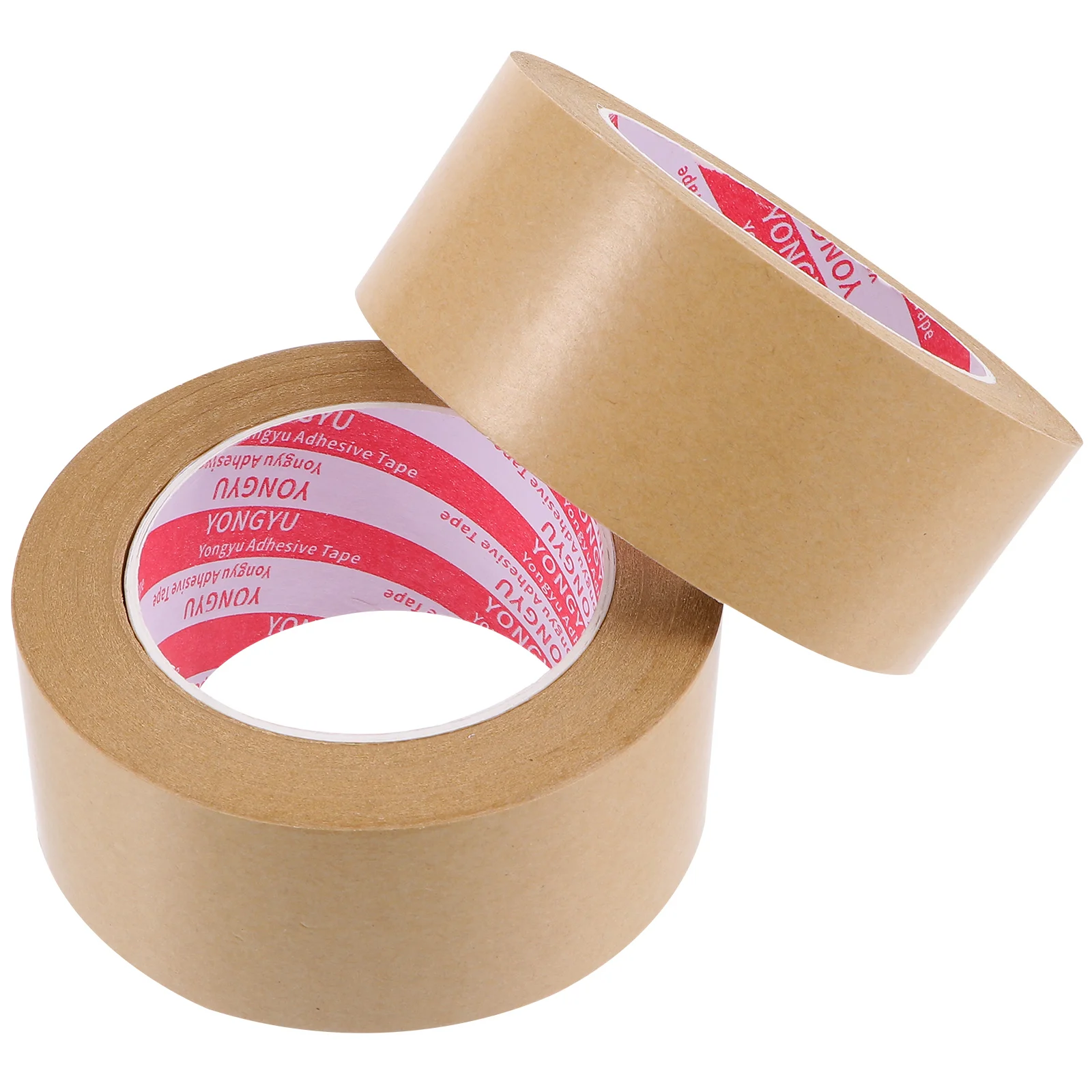 

2 Pcs Adhesive Tape Water-free DIY Supply Magnetic Heavy Duty Framed Party Kraft Paper Solid Color