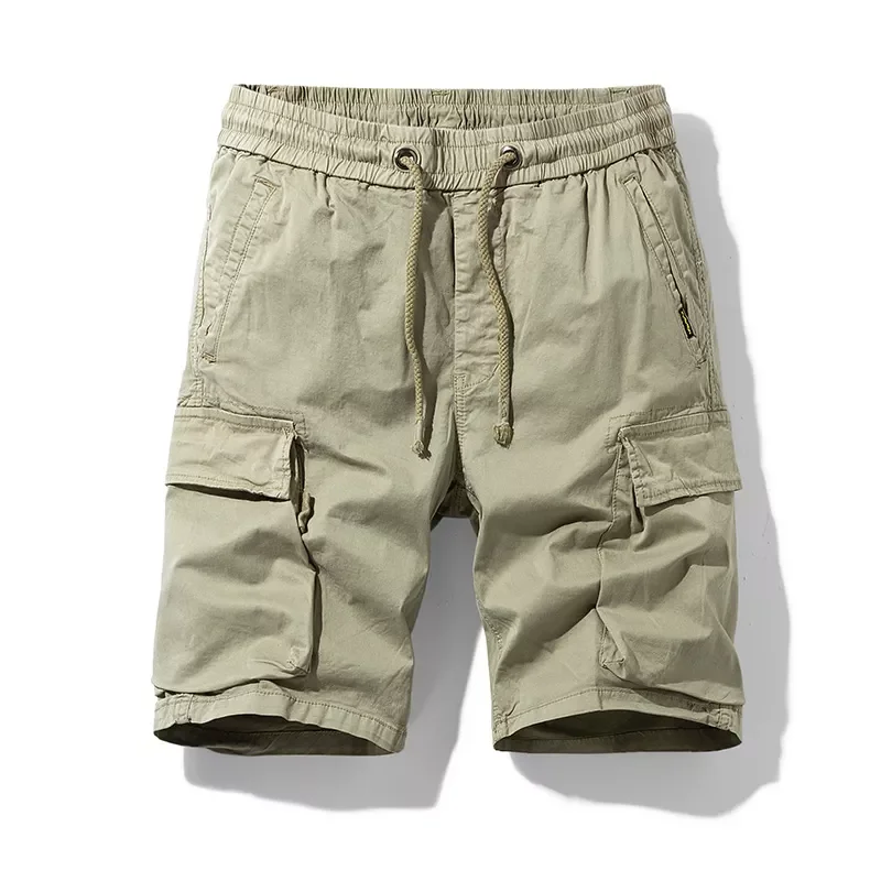 

Cargo Shorts Men Cool Solid Summer Hot Sale Cotton Casual Men's Short Pants Brand Clothing Cotton Camo Mens Cargo Shorts