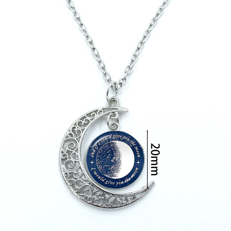 Цепочка с подвеской в виде полумесяца для мальчиков и девочек