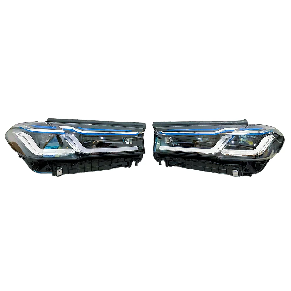 

Fashionable modified lamp for BMW 5 Series 2016~2018 G30 G31 F90 M5 modified laser headlamp Blue DRL Half assembly