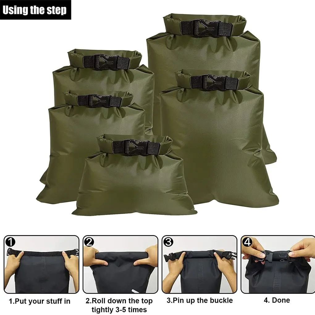 

5 шт., водонепроницаемые сумки для плавания и рыбалки