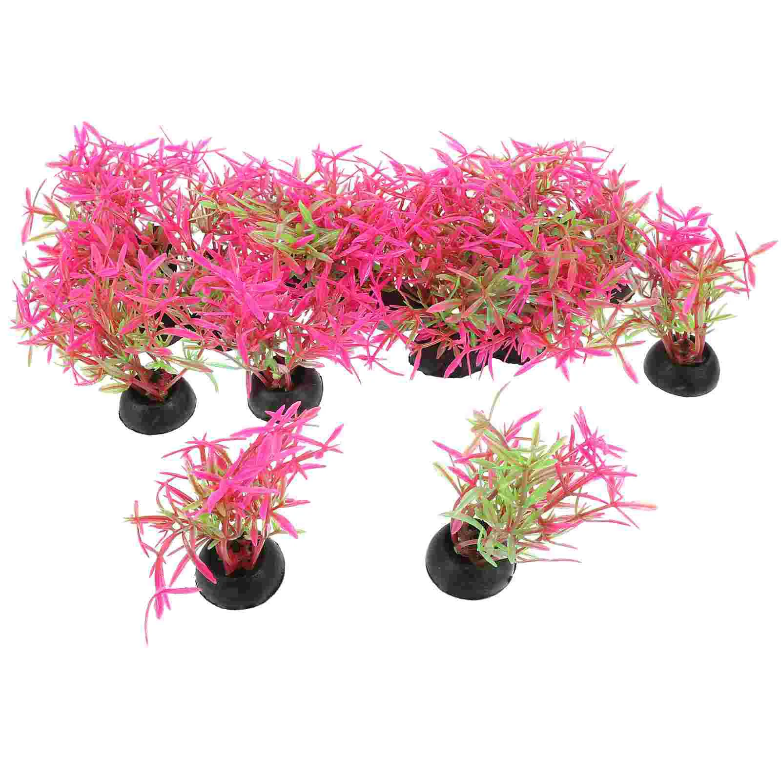 Аквариумный ландшафтный дизайн декор для рыб пластиковые растения украшения