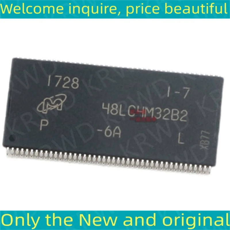 

5PCS 48LC4M32B2-6A 48LC4M32B2 New and Original IC Chip TSOP86 MT48LC4M32B2P-6A:L MT48LC4M32B2P-6A MT48LC4M32B2P