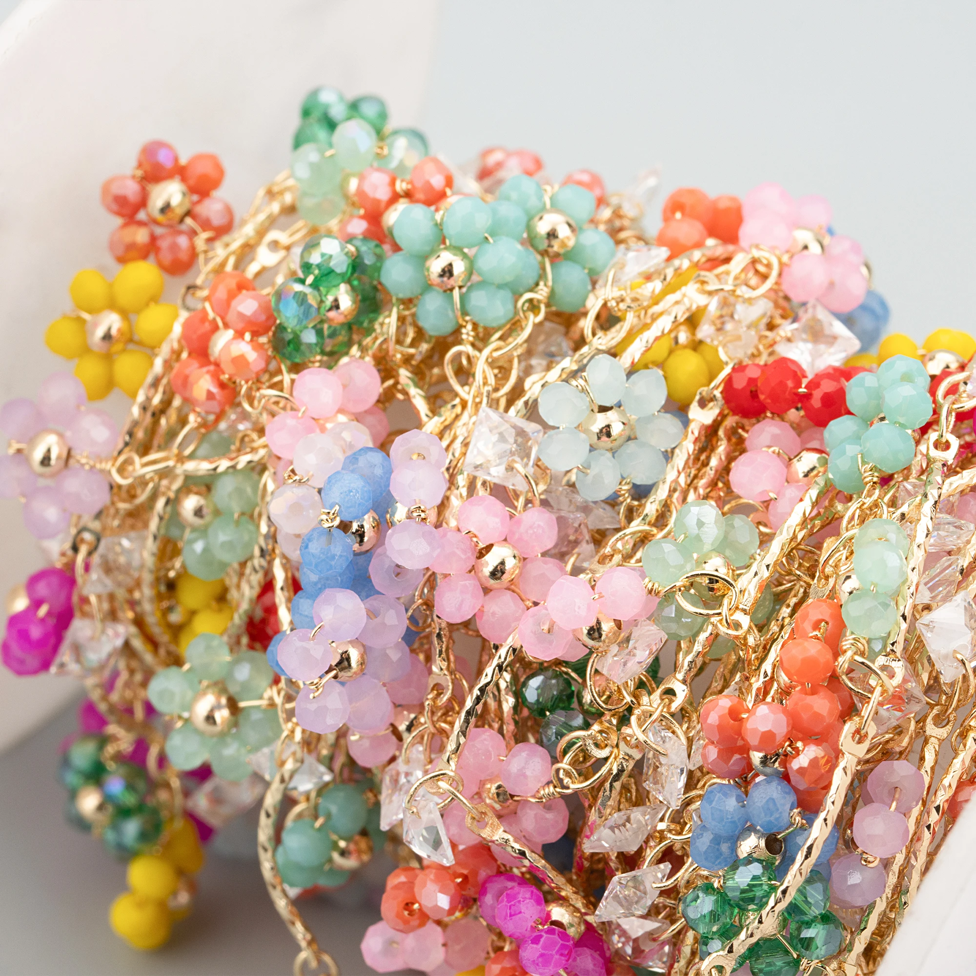 GUFEATHER C387 цепочка 18-каратное золото медь без никеля цирконы ручная работа подвески