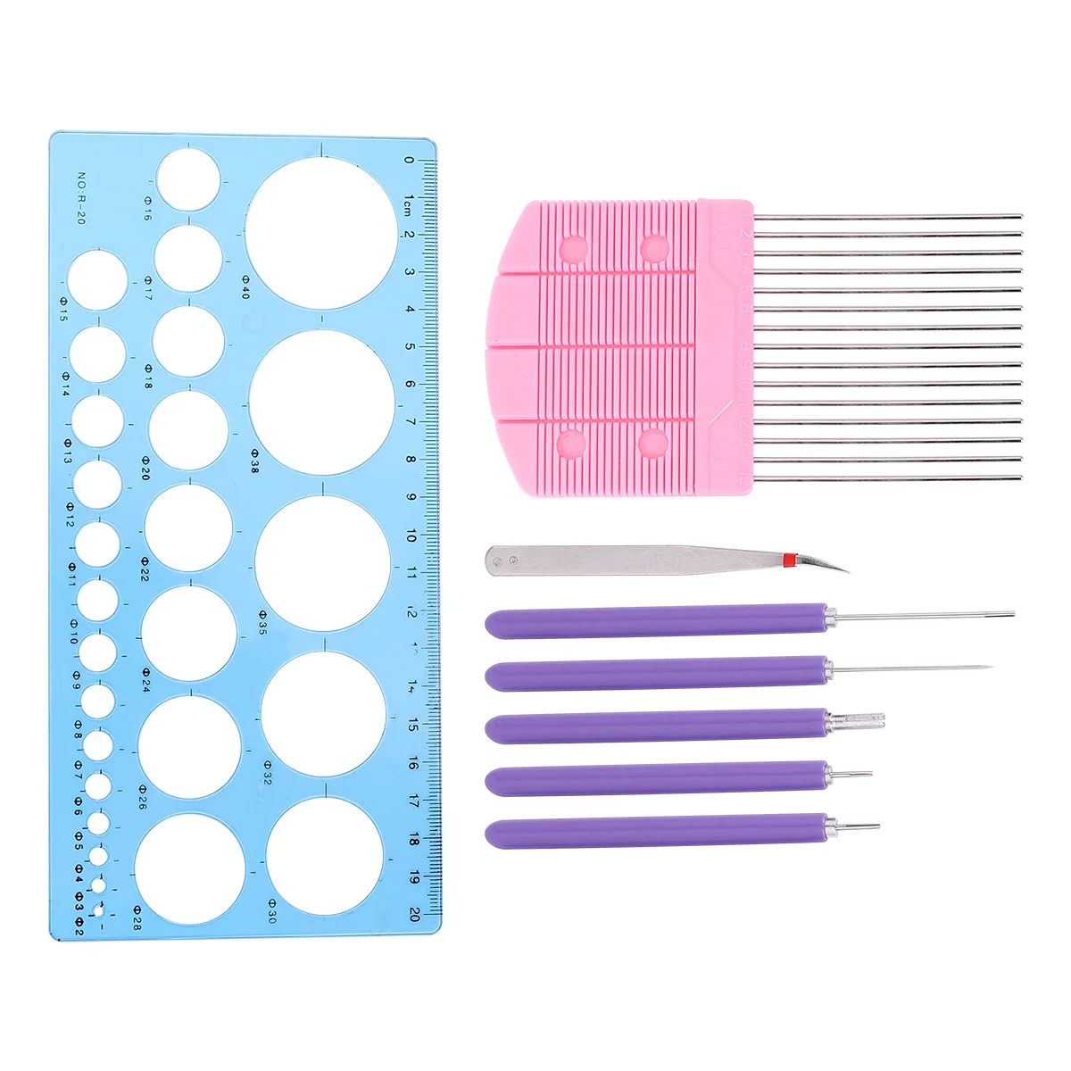

Quilling Paper Pen Tool Set Diy Slotted Needle Rolling Ruler Tools Craft Curling Crafts Supplies Kits Home Design Drawing