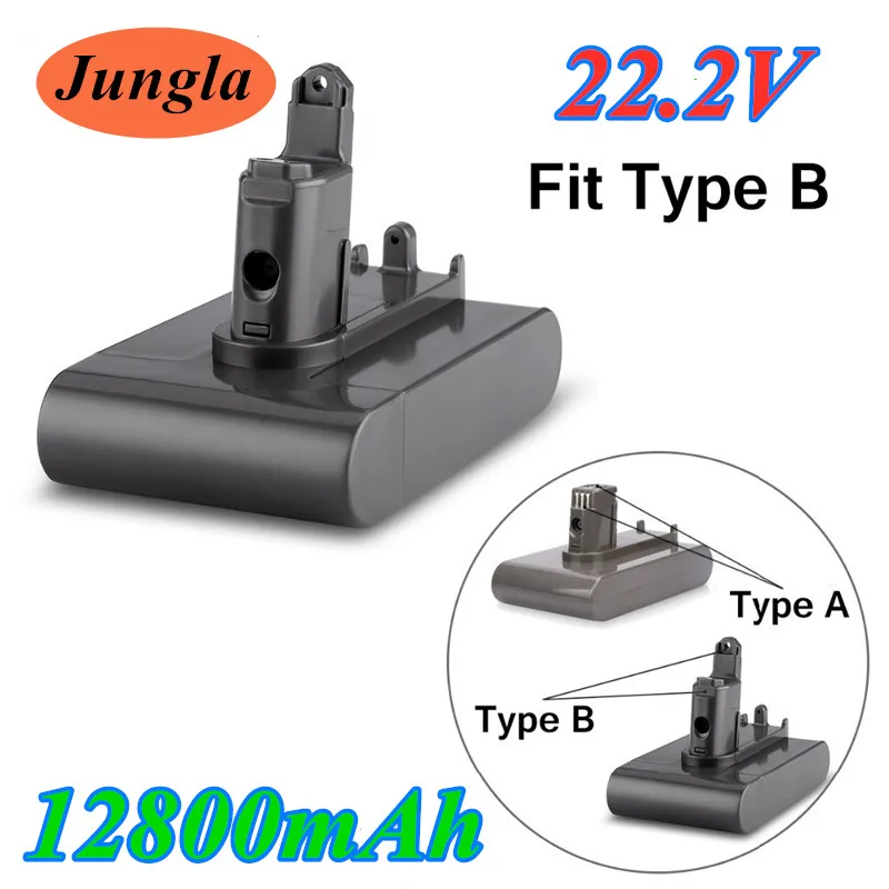 

Оригинальный литий-ионный аккумулятор 22,2 в 12800 мАч (только для типа B) для Dyson DC35, DC45 DC31, DC34, DC44, DC31 Animal, DC35 Anima