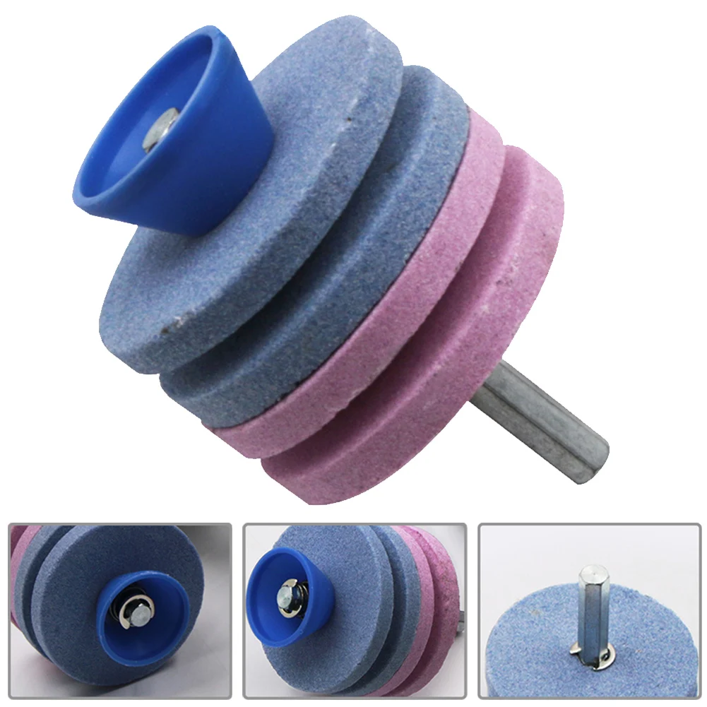 

Lawn Mower Blade Sharpener 4 Layers Fastest Knife Sharpener Rotary Drill Blade Balancer Universal Grinding Rotary Drill Cutter