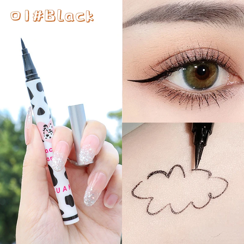 

Eyeliner Pen Enlarge Eyes Lying Silkworm Pencil Matte Waterproof Long Lasting Black Brown Eye Liner Makeup Cosemtics Maquiagem