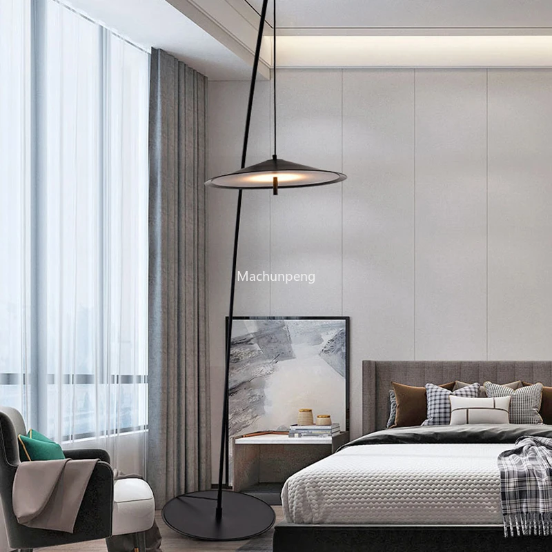 

Nordic Ins Style Designer Floor Lamp Nordic Night Bedroom Home Standing Lamp Luxury Corner Tall Luminaria Living Room Decoration