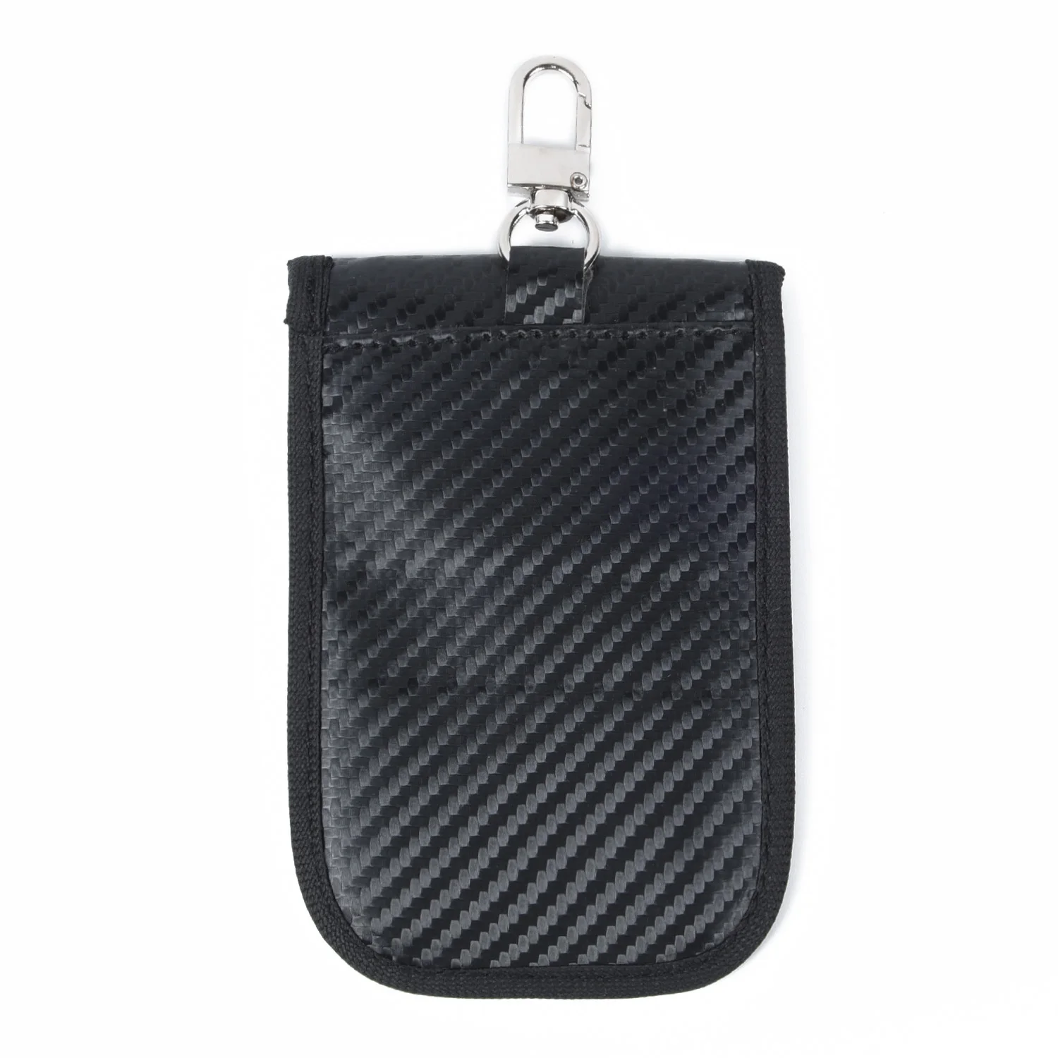 

Protection RFID Car Key Cover Signal Pouch Black Blocking Carbon Fiber