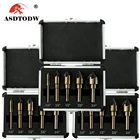 Набор сверл для зенковки из быстрорежущей стали, 90 градусов, фаска