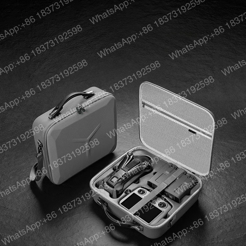 Сумка-кейс VOLODYMYR для переноски и хранения DJI Mavic 4 PRO Fly More Combo, портативная сумка из ПУ для DJI RC PRO 2 (art.: 3920dbba52fd9) - 3920dbba52fd9