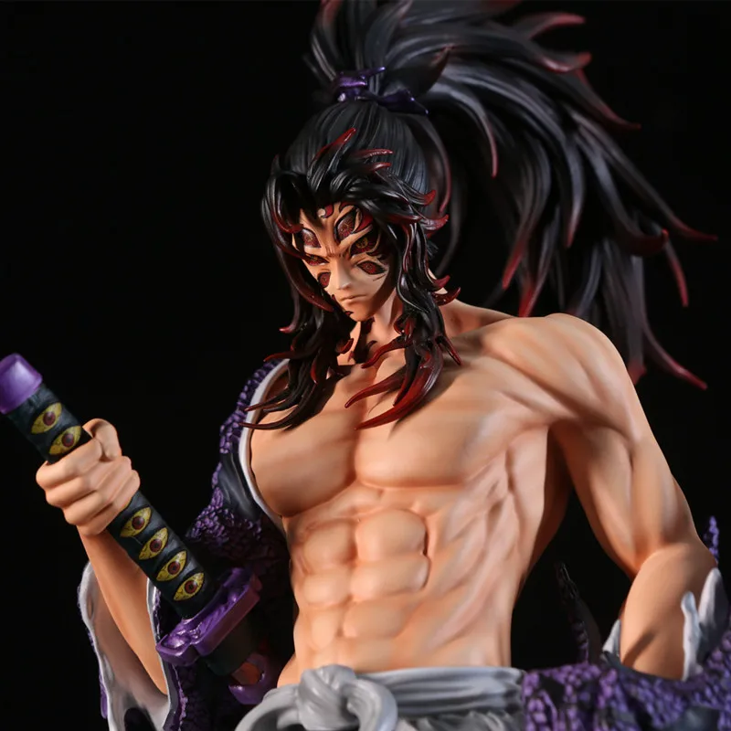 

Demon Slayer Anime Figure Tsugikuni Michikatsu Gyuutarou/Daki Action Figure Kimetsu no Yaiba Kokushibou Figurine Model Doll Toys