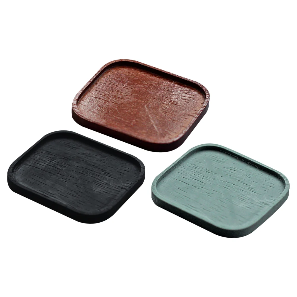 

3pcs Vivid Mini House Tea Tray Decorative Mini Drssert Tray Breakfast Tray