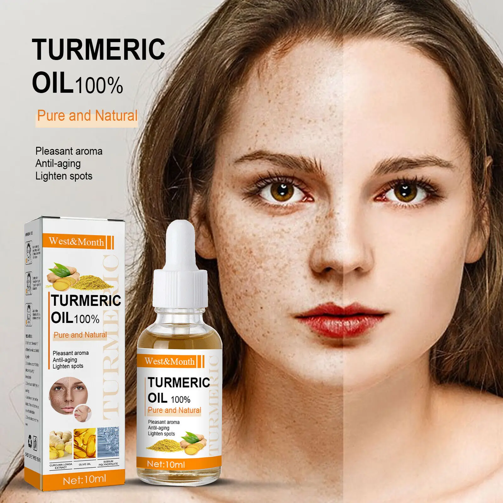 

Turmeric Serum Face Serum Anti Aging Turmeric Dark Spot Corrector Serum