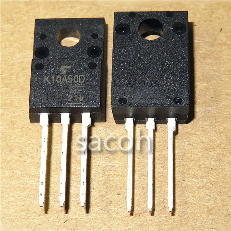 10 шт. TK10A50D K10A50D TO-220F 10A 500V Power MOSFET | Электронные компоненты и принадлежности