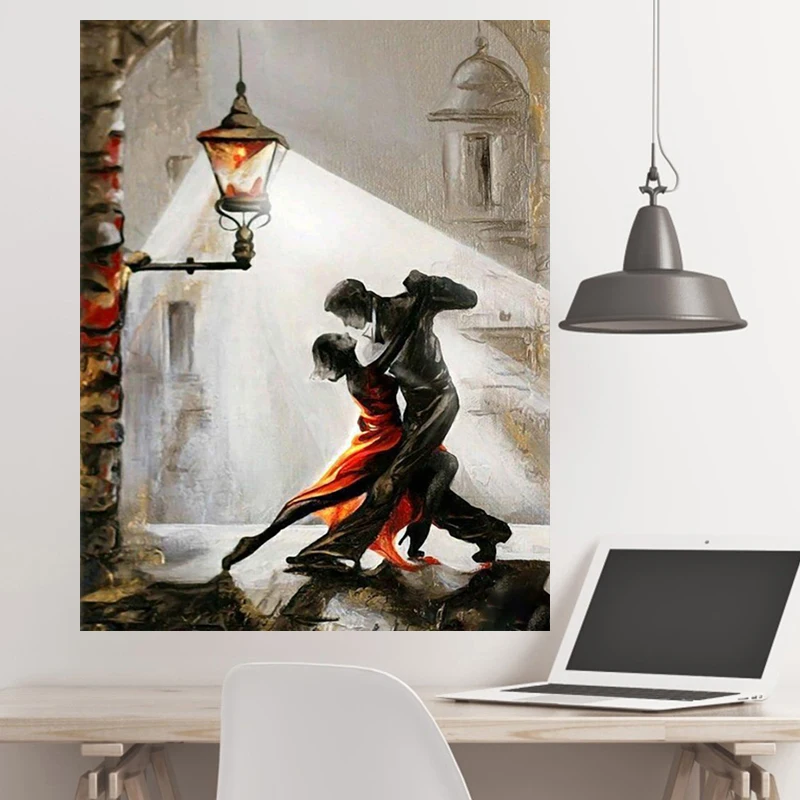 

Romantic Couple 5D Diamond Painting Abstract Wall Art Full Diamond Embroidery DIY Rhinestone Cross Stitch kits Gifts Home Decor