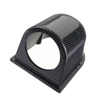 1pc 2 52mm universal carbon fiber car single hole gauge dash mount pod holder abs plastic for car interior ornaments equippment