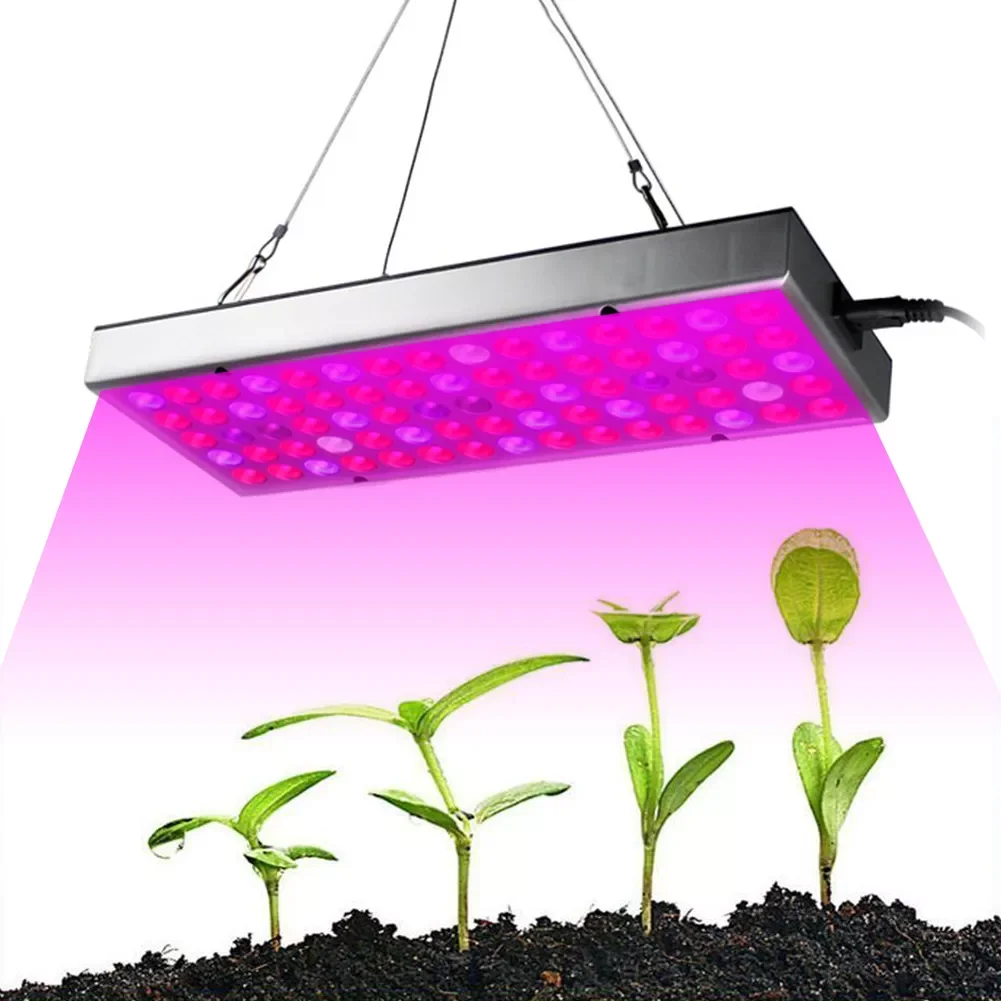 

NEW LED Grow Light Full Spectrum 25W 45W Ultrathin Hanging Growing Lamps Red+Blue+UV+IR for Indoor Plants Greenhouse Hydroponic