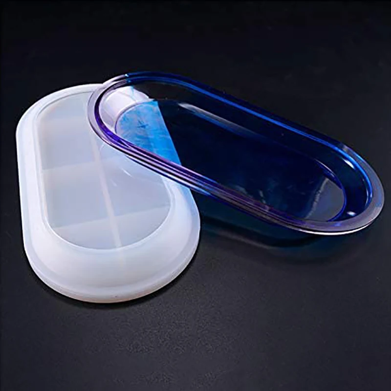 Силиконовая форма для посуды/форма подноса из смолы DIY ювелирных изделий кольцо