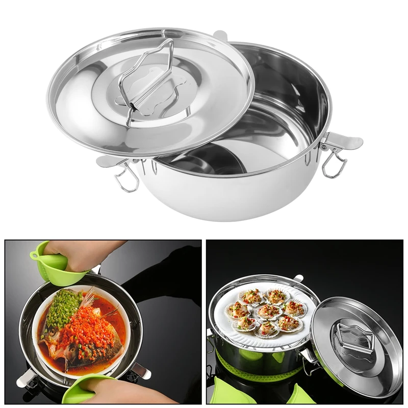 Форма Для выпечки из Нержавеющей Стали С Крышкой И Легко Поднимающейся Ручкой