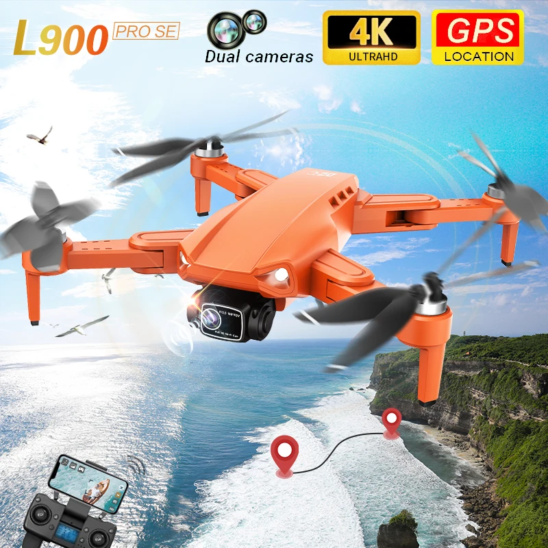 

L900 PRO SE 4K HD Dual Camera Drone Visual Obstacle Avoidance Brushless Motor GPS 5G WIFI RC Dron Professional FPV Quadcopter