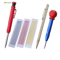 6pcs carpenter pencils set with 18pcs refills marker marking tool architect high quality workshop equipment hand tools