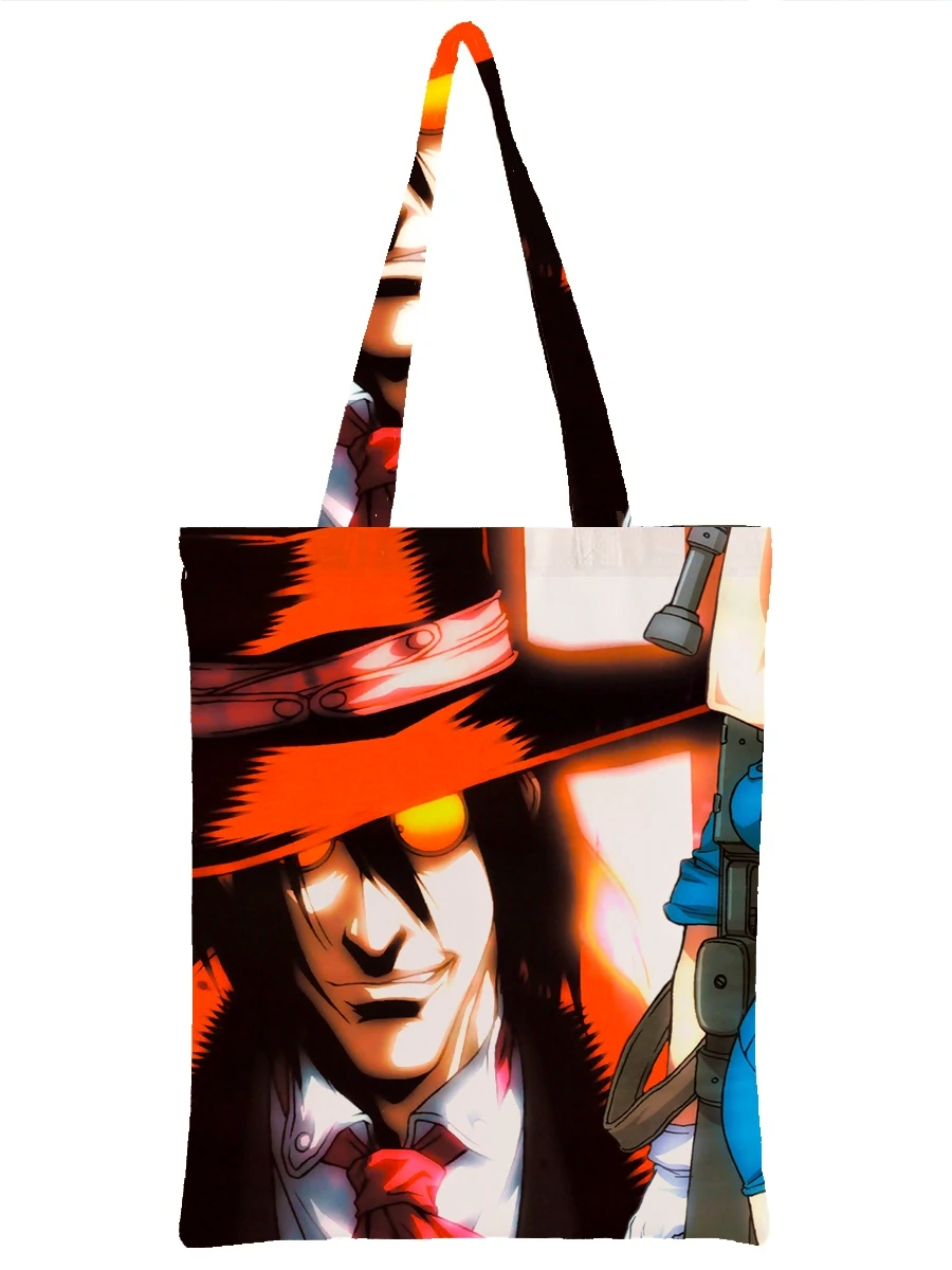 Сумка шоппер Hellsing Виктория и Алукард |