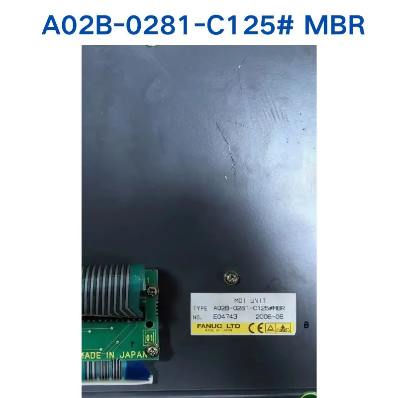 Бывшая в употреблении Рабочая панель с подержанным контролем модель MBR