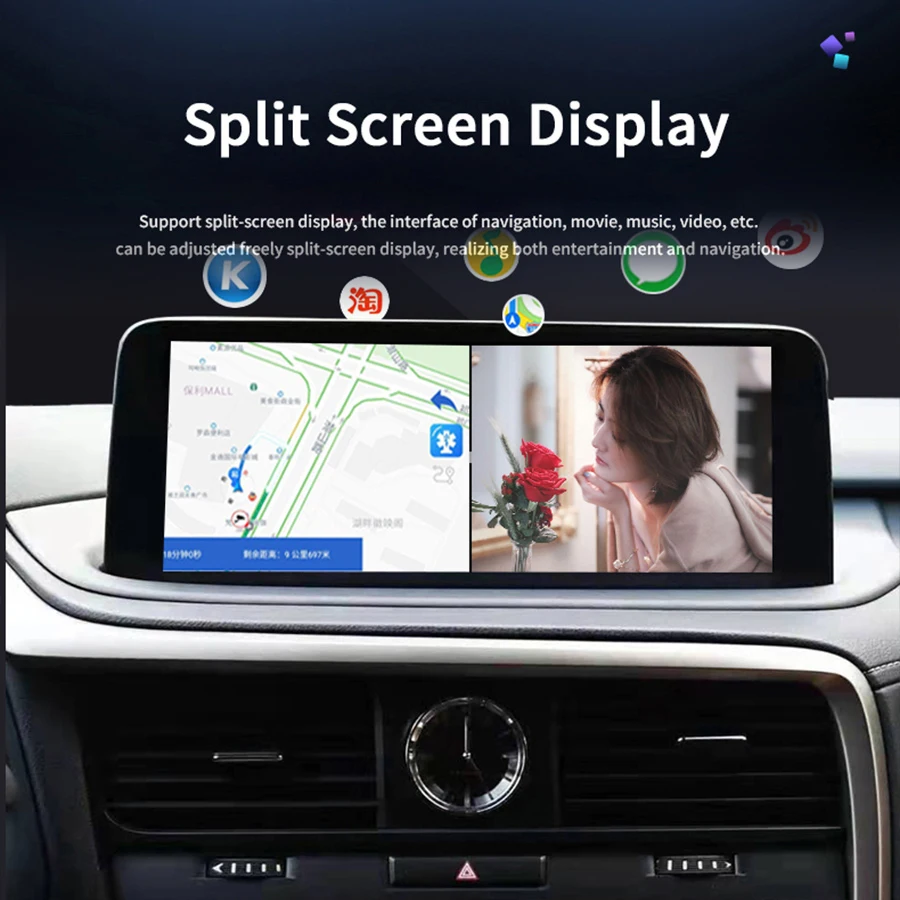 12 3 &quotAndroid 14 IPS ЭКРАН 1920*720 Радио для Lexus Rx450h RX200t RX350 RX300 RX 450H 200t 350 300 GPS Автомобильный