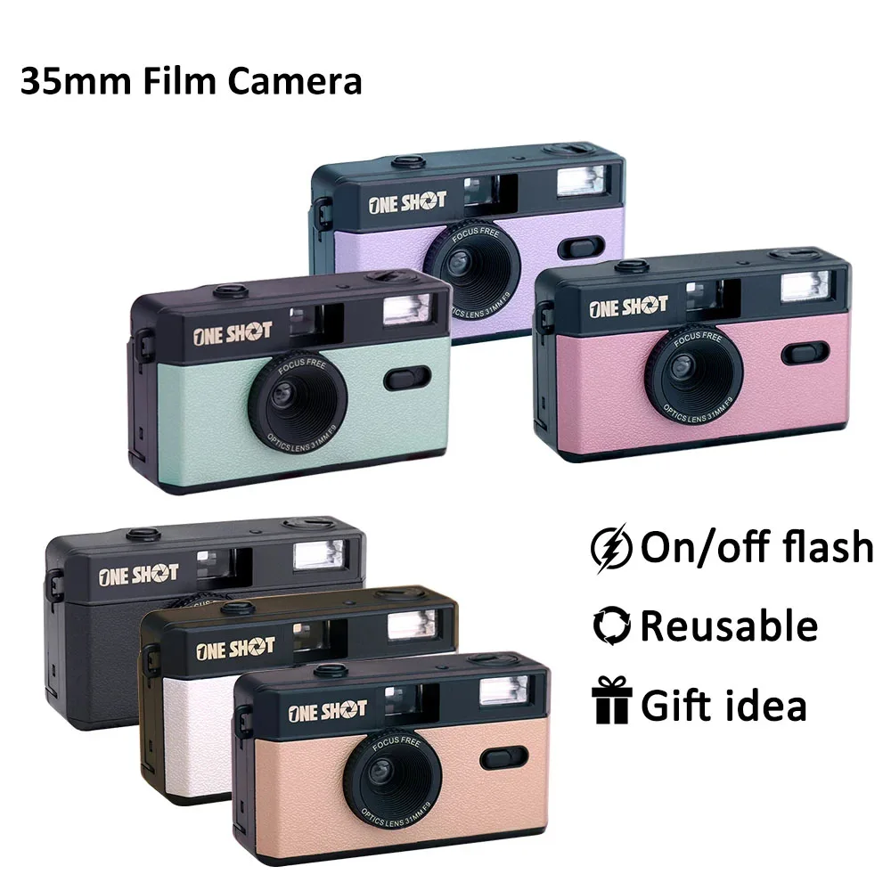 

2022 New Sell Hot KODAK EKTAR H35 Half Frame Camera 35mm Film Camera Reusable Film Camera With Flash Light
