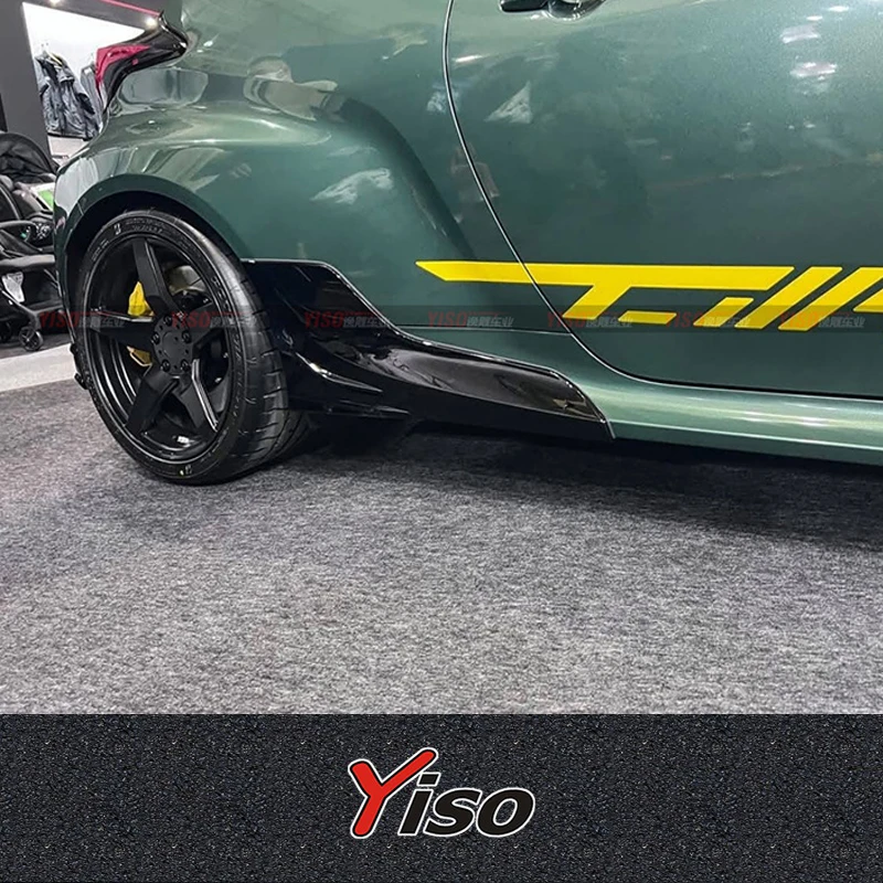 Фото Подходит для GR YARIS MXPA12 TOMS V2 второго поколения, карбоновый аэродинамический обвес, боковые юбки, накладки на пороги. №5