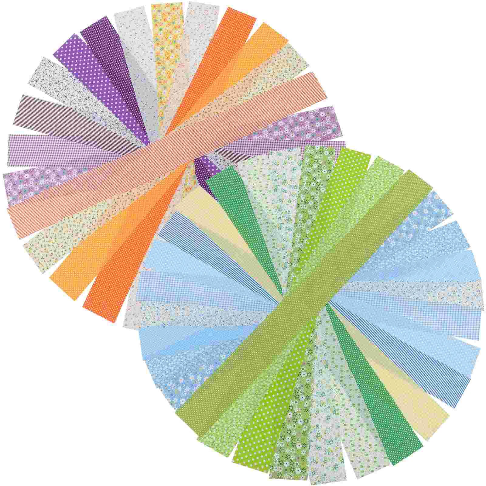 

28 Sheets Fabric Quilting Strips Fabric For Sewing for Crafts