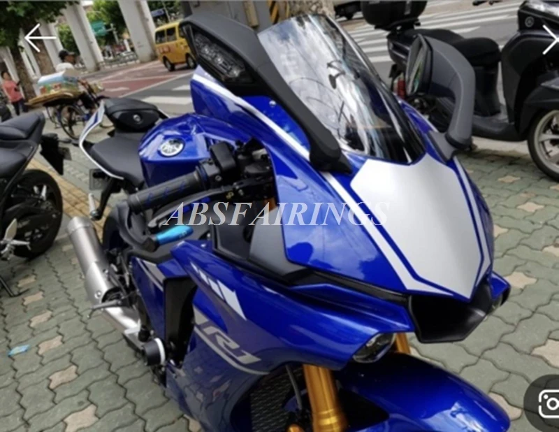 

4Gifts New ABS Fairings Kit Fit For YAMAHA YZF - R1 R1m 2015 2016 2017 2018 2019 15 16 17 18 19 Bodywork Set Blue
