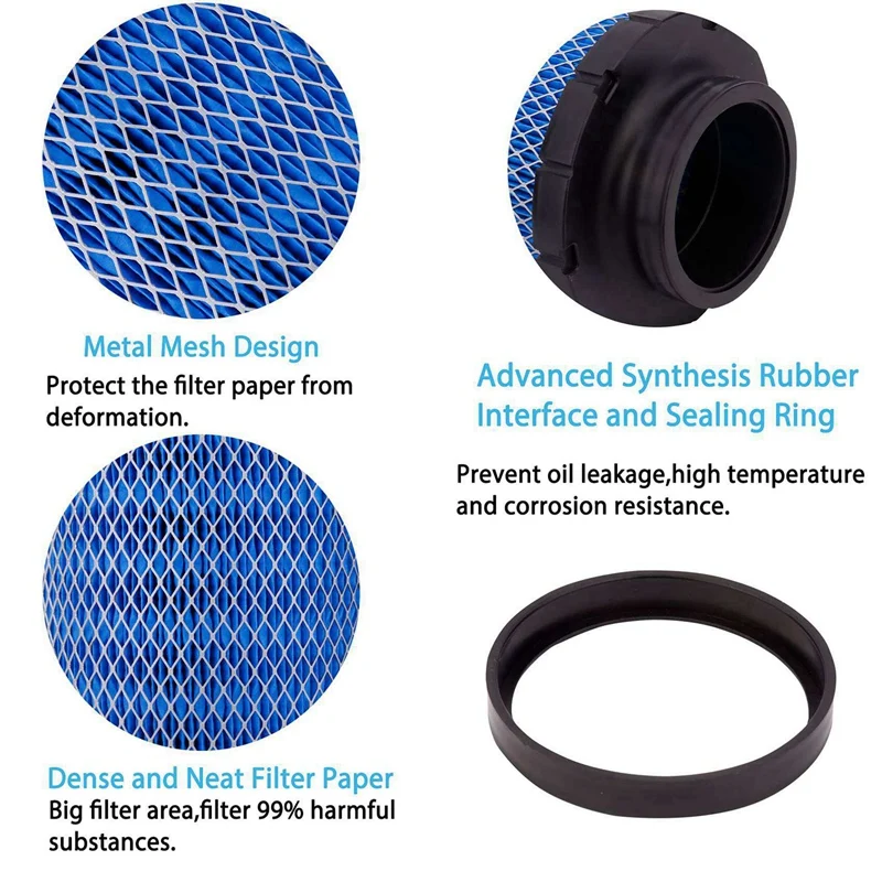 2шт. 1240957 Очиститель воздушного фильтра двигателя для Polaris RZR XP 1000 4 Turbo 2014-2022 гг. 1241084