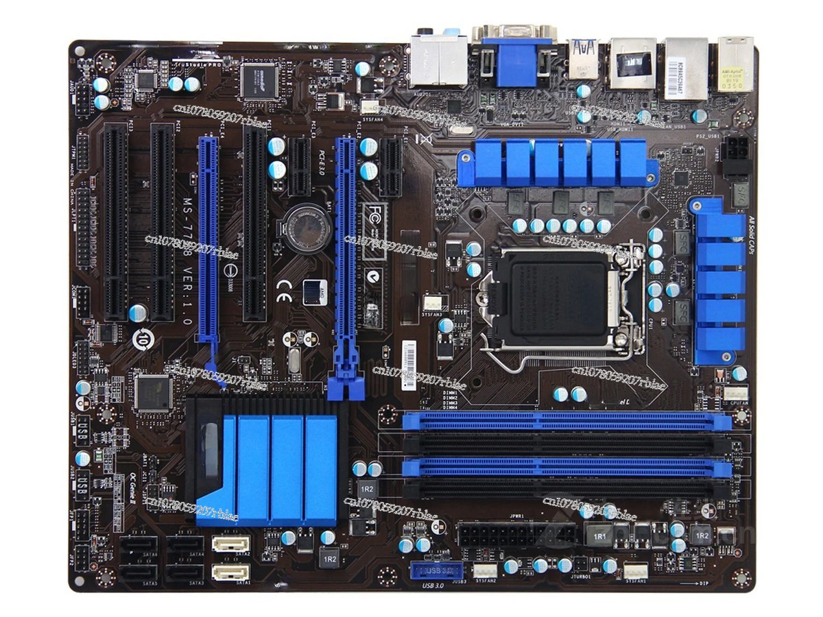 ZH77A-G43 материнская плата USB3 SATA3 1155-pin I5i7 встроенный дисплей все твердотельные