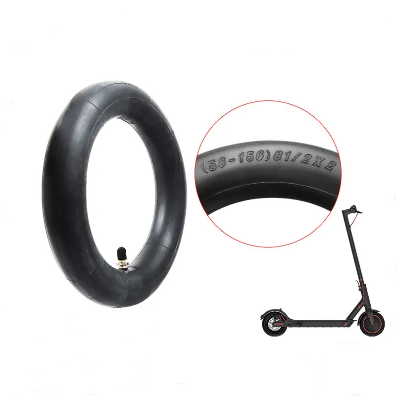 Внутренняя трубка 8,5x2, внутренняя камера 1/2x2(50-156), прямой клапан для Xiaomi Mijia M365/Pro, внутренние трубки для электрического скутера, детали камеры