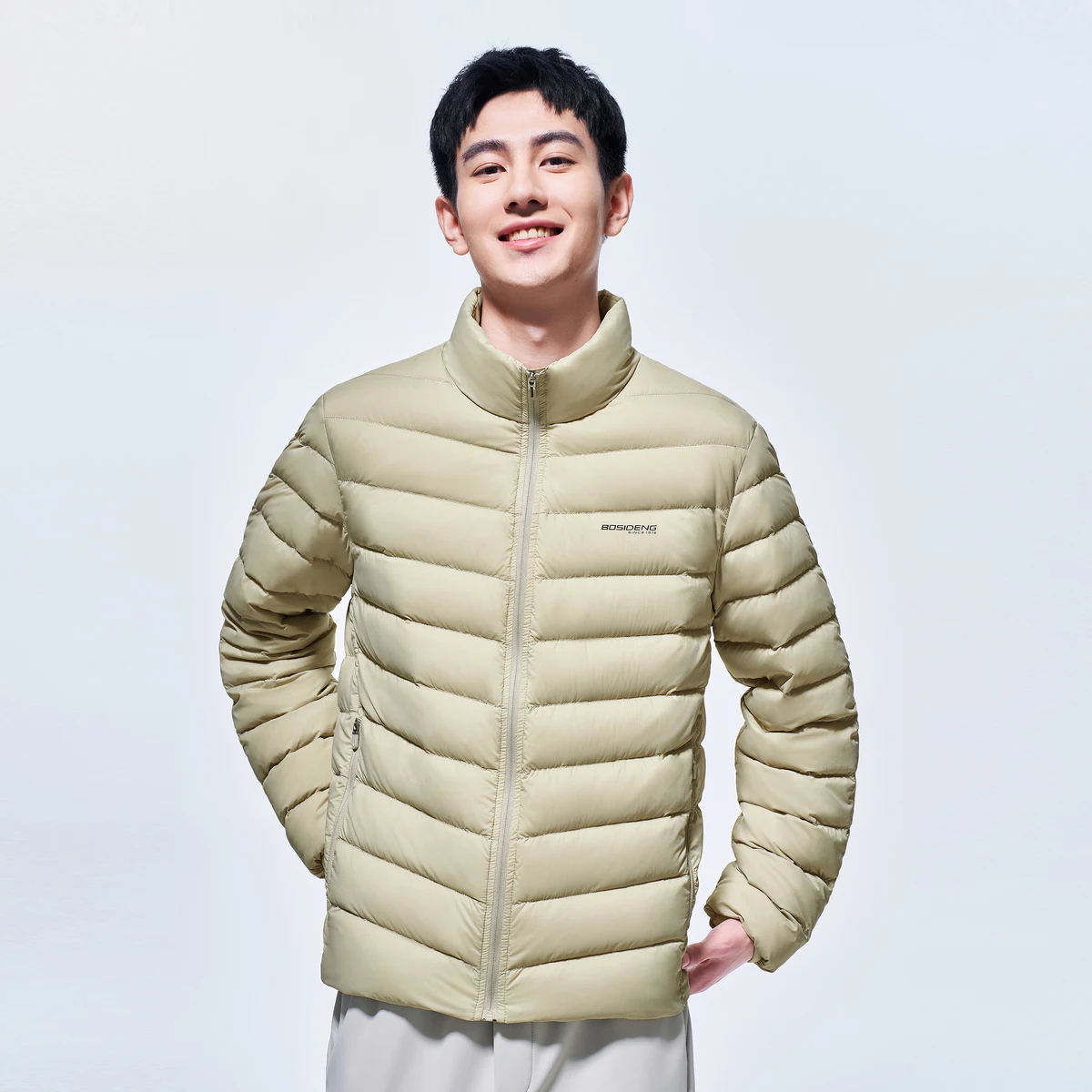 Мужской непромокаемый пуховой пуховик BOSIDENG 90% гусиный пух 700 FP B30131031