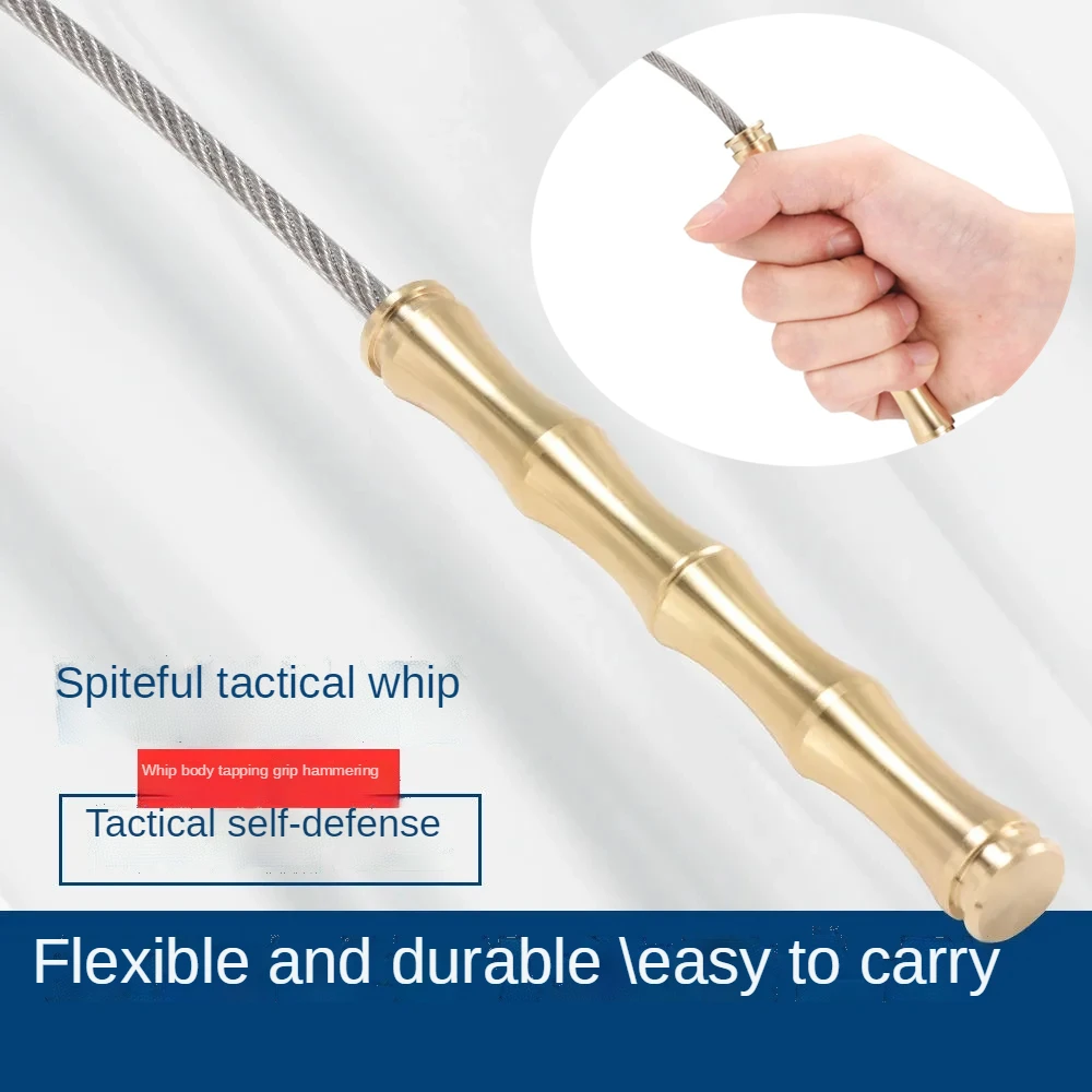 

Car Emergency Tool Tactical Whip Hardened Steel Car Window Breaker Quick Strike Personal Safety Tool Self-Defense Whip