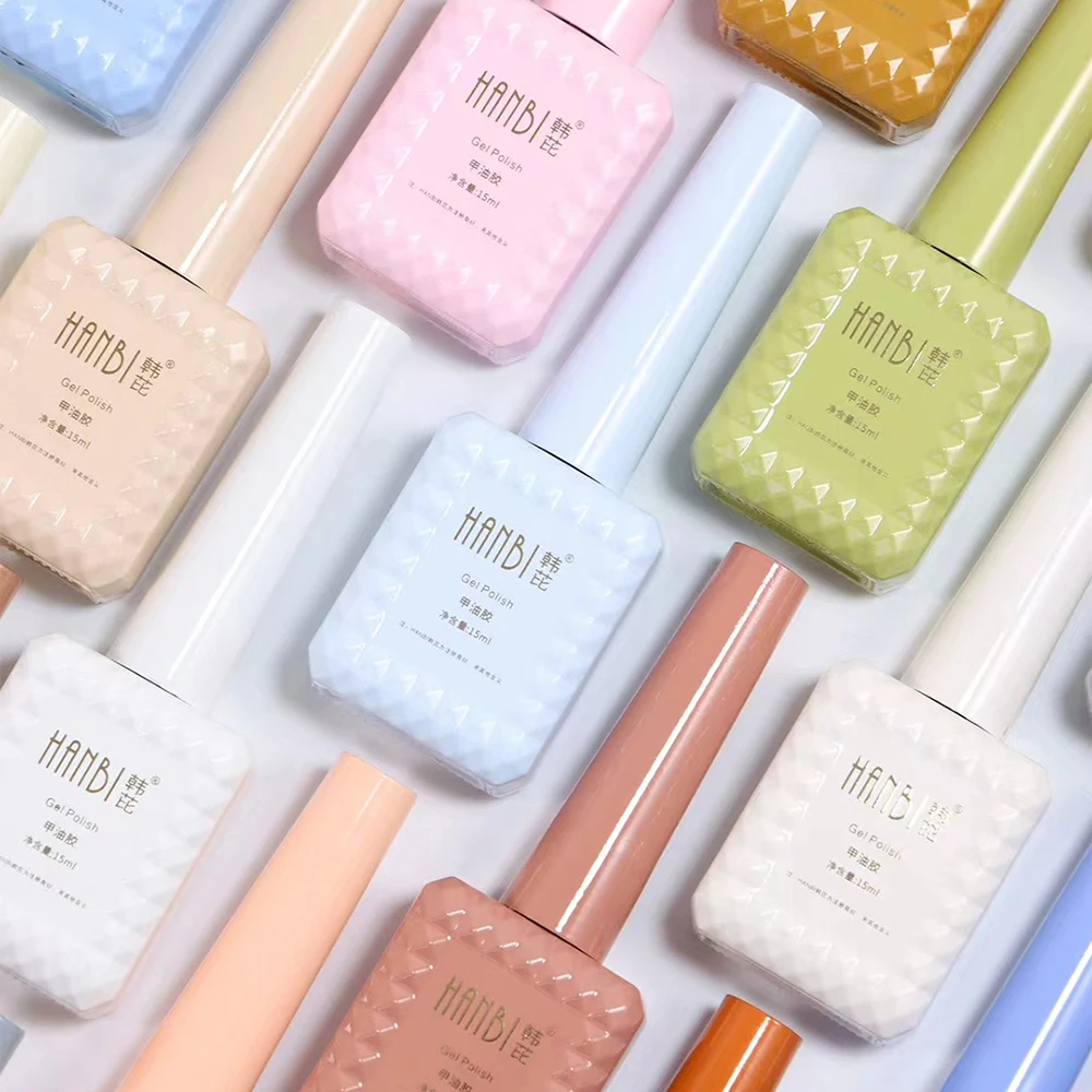 HANBI 188 цветов Гель-лак для ногтей УФ-Гель-лак отмачиваемый лак дизайна праймер