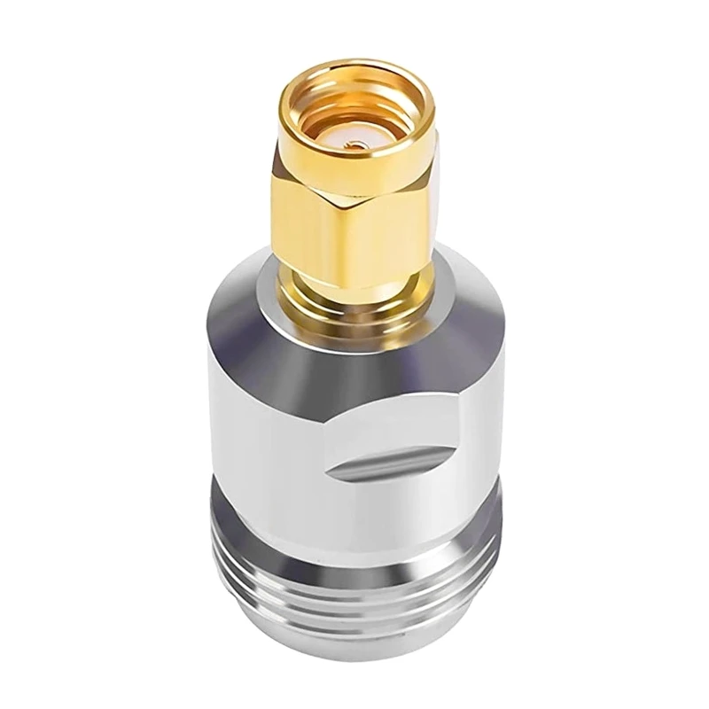 

SMA Male Plug to N Type Female Jack Straight RF Coaxial Connector Adapter