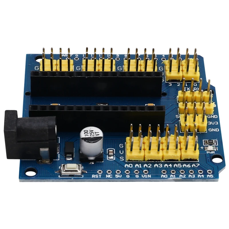 4 шт. экранный модуль датчика расширения ввода-вывода для Arduino Nano V3.0 совместимый с