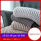Всесезонное вязаное одеяло для кондиционирования воздуха, одеяло для сна в скандинавском стиле, однотонное серое одеяло цвета хаки, кровать, диван