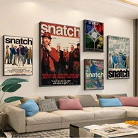 movies snatch anime posters vintage room home bar cafe decor home decor