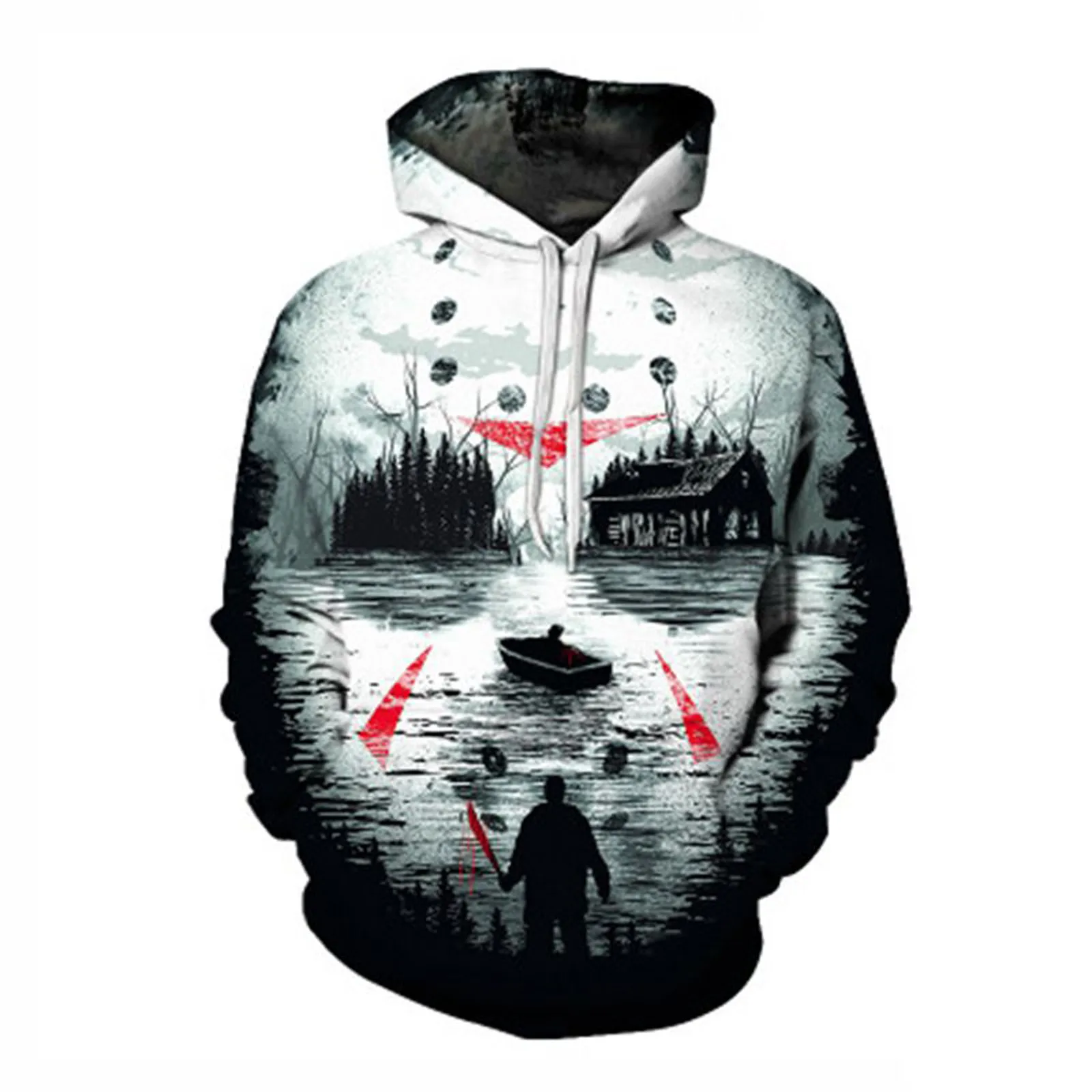 

Мужская Повседневная Толстовка с длинным рукавом и круглым вырезом