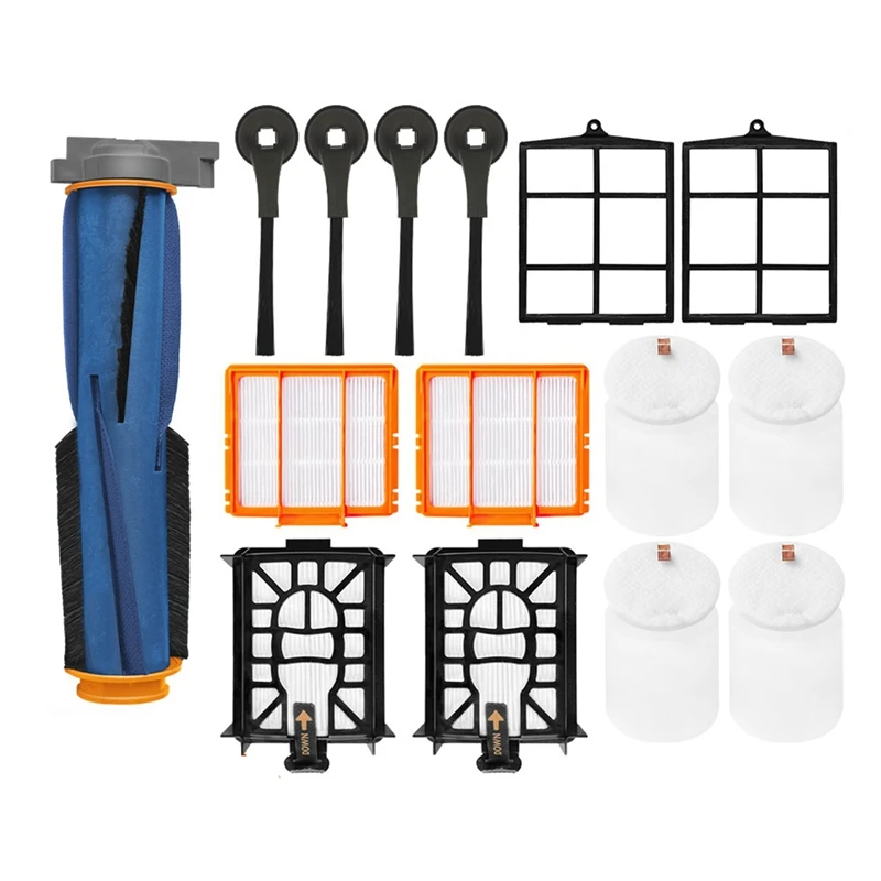 

Top Sale Main Side Brush HEPA Filter Replacement Accessories For Shark AV2501AE AI, RV2502AE AI, AV2501S AI Robot Vacuum Cleaner