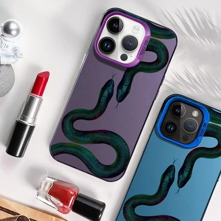 Чехол для телефона змеиная роза череп Blvck Apple iPhone 13 Pro Max 12 11 plus матовый