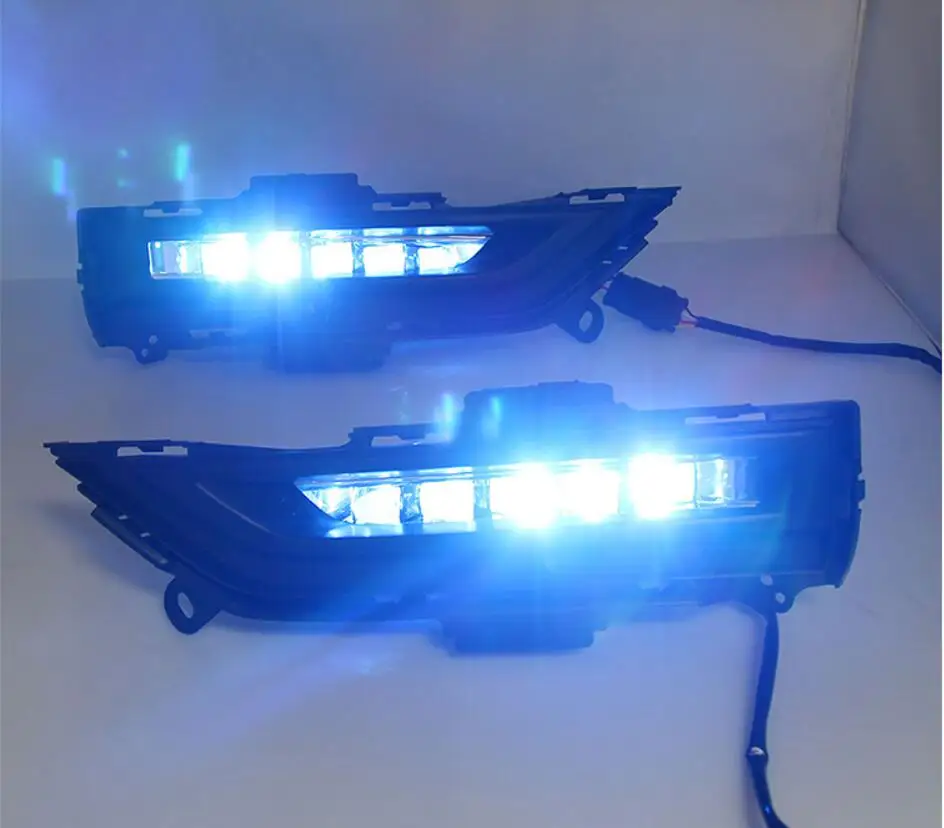 1 комплект автомобильный бампер для honda HR-V HRV фара xrv vezel 2019 ~ 2021y светодиодные DRL