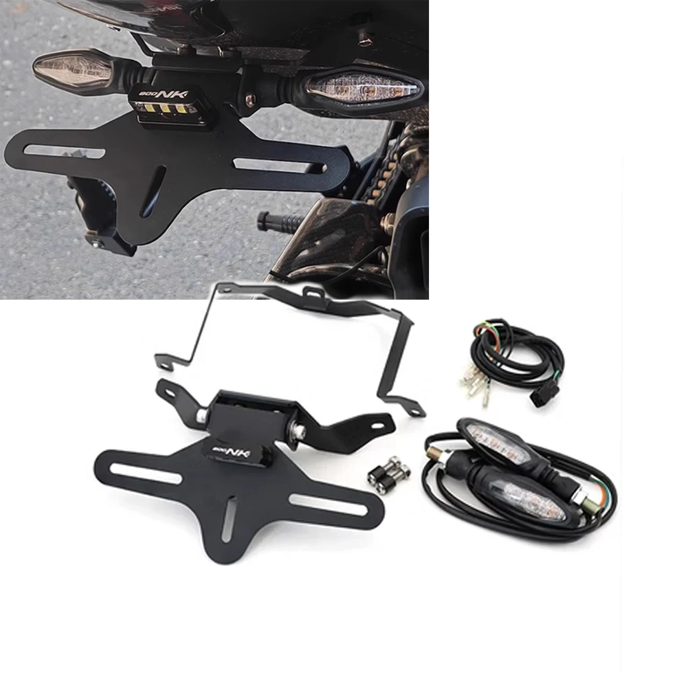 

Для CFMOTO 800nk NK800 2023 2024 мотоциклетный задний фонарь, держатель номерного знака, кронштейн, аккуратный фиксатор крыла, задняя сигнальная лампа, пластина