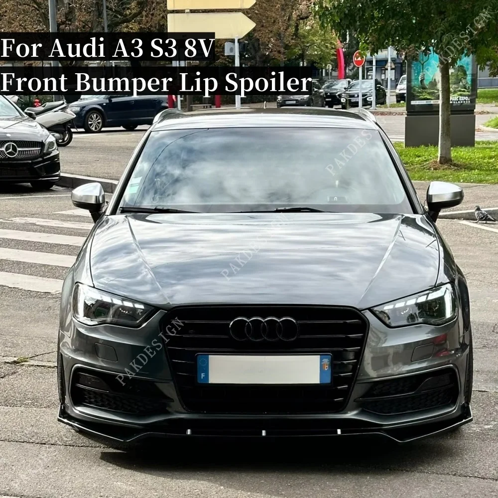 3 шт. передний бампер для Audi A3 S3 8V TFSI TDI FSI S-Line 2013-2016